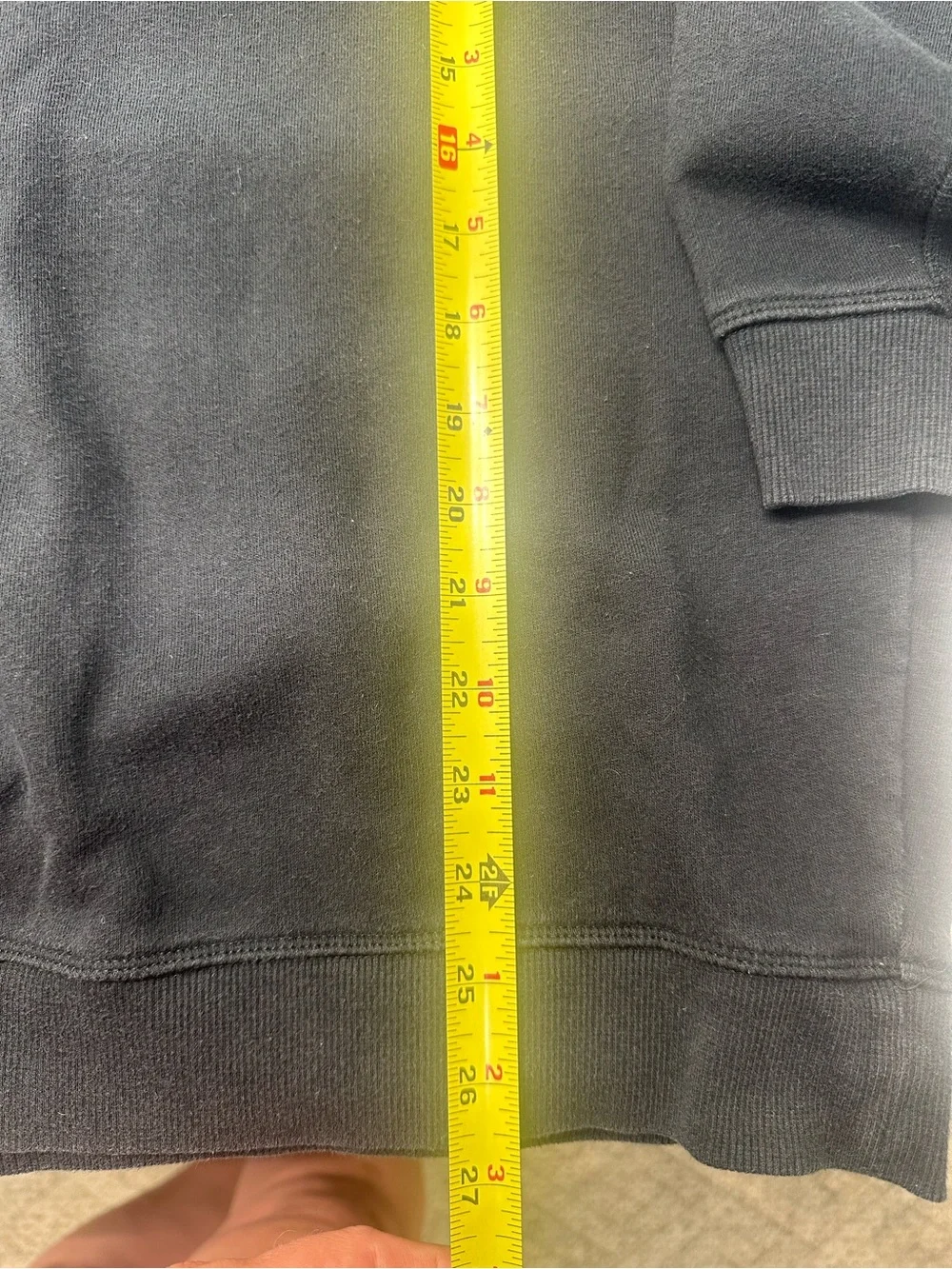 Vineyard Vines Black Quarter-Zip Pullover with Pink Logo Patch
